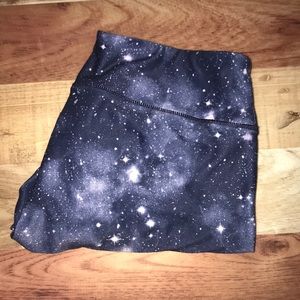 Women’s Reebok galaxy print yoga Capri pants XL
